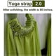 thumbnail image 4 of Yoga Fitness Stretch Strap, Adjustable Leg Stretcher Back Bending Auxiliary Trainer, Improve Leg Waist and Back Flexibility Home Fitness Equipment for, 4 of 5