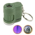 thumbnail image 1 of Carson MicroMini 20x LED Lighted Pocket Microscope with Built-In UV and LED Flashlight, Green, 1 of 9