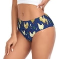 thumbnail image 2 of Fotbe Funny Chicken Calzones Estampados para Mujer – Ropa Interior de Algodón, Cómoda, Suave y Elástica-Small, 2 of 6