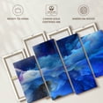 thumbnail image 6 of Elephant Stock Abstract Sky Wall Art - Horizontal Multi Panel Canvas - Living Room Wall Decor - Abstract Multi Panel - Blue And Gray Decor - 75" x 48", 6 of 8