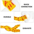 thumbnail image 3 of FONDOTIN Multipurpose Yellow Boat Rope with Strong Bearing Capacity for Yacht Dock Line and Mooring, 3 of 8