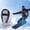 Multicolor_D, variant on Winter Face Mask, Ski Balaclava with Neck Warmer, Cold Weather Full Face Cover for Snowboarding, Running, Hiking