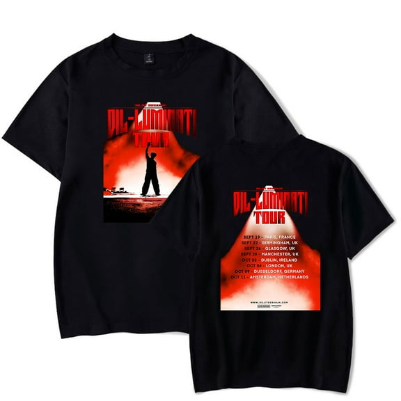 Diljit Dosanjh DIL-LUMINATI Tour Merch T-Shirt Women Men Crewneck Short Sleeve Fashion Tee