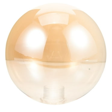 Weiweiguan Amber Glass Lamp Shade for Ceiling Fan or Wall Sconce