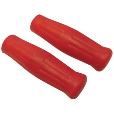 Joker Machine Radial Red Rubber 1" Handlebar Grips (03-61R)