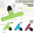thumbnail image 2 of 12 Piezas de Clips para Sellar Bolsas de Alimentos: Incluye 6 Pinzas Grandes (15.5 cm) y 6 Pequeñas (7.5 cm),Broches Reutilizables para Cierre de Bolsas de Plástico Ideal paraDespensa y Snacks, 2 of 7