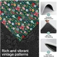 thumbnail image 3 of Dark Green Christmas Ornament Pattern Kitchen Rugs Sets Of 3,Kitchen Runner Rugs Non Skid Washable,Decorative Kitchen Floor Mats for Kitchen,Sink,Laundry,17"x30"+ 17"x47" + 17"x59", 3 of 6