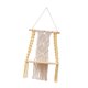thumbnail image 4 of Estante bohemio para colgar en la pared, estante colgante de madera, fácil de usar, decoración del hogar, estante bohemio, estante de macramé para, 4 of 9