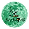 thumbnail image 1 of Halloween Wall Sticker PVC Pumpkin Castle Bat Luminous Moon Sticker Wall Decor, 1 of 10