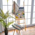 thumbnail image 3 of Living Room Rug, Woven Washable Decorative Rug with Tassel, Bohemian Cotton Rug with Fringe, Decor Rug for Bedroom Porch Laundry Room, 60x90 cm (Style, 3 of 4