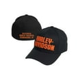 thumbnail image 2 of Harley-Davidson Men's Chain Stitch Curved Bill Stretch Fit Baseball Cap (L/XL), Harley Davidson, 2 of 2