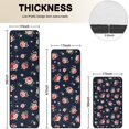 thumbnail image 4 of Pioneer Flower Floral Print Pattern Kitchen Rugs Sets Of 3,Kitchen Runner Rugs Non Skid Washable,Decorative Kitchen Floor Mats for Kitchen,Sink,Laundry,17X30 Inch + 17X47 Inch + 17X59 Inch, 4 of 6