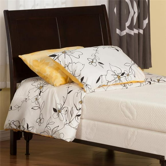 Atlantic Furniture AR289831 Portland Full Size Headboard, Espresso