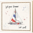 thumbnail image 1 of Coastal Buoys III by Anne Tavoletti, Canvas Wall Art, 12W x 12H, 1 of 2