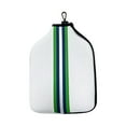 thumbnail image 2 of Neoprene Paddle Cover, Racket Sleeve, Premium Durable with Metal Buckle Pickleball Head Cover with Storage Pocket White, 2 of 10