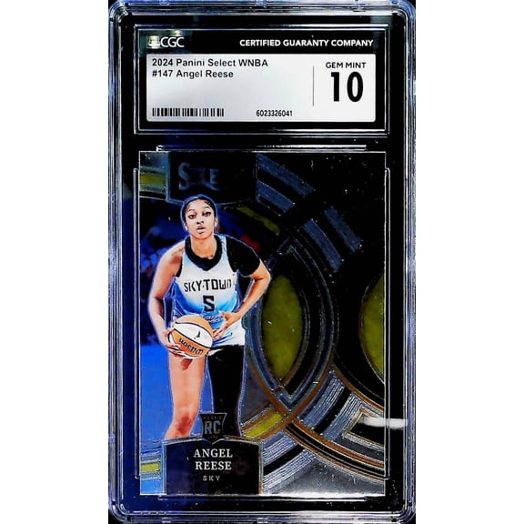 2024 Select WNBA #147 Angel Reese Chicago Sky RC Rookie CGC 10 Gem MINT (serial number may vary)