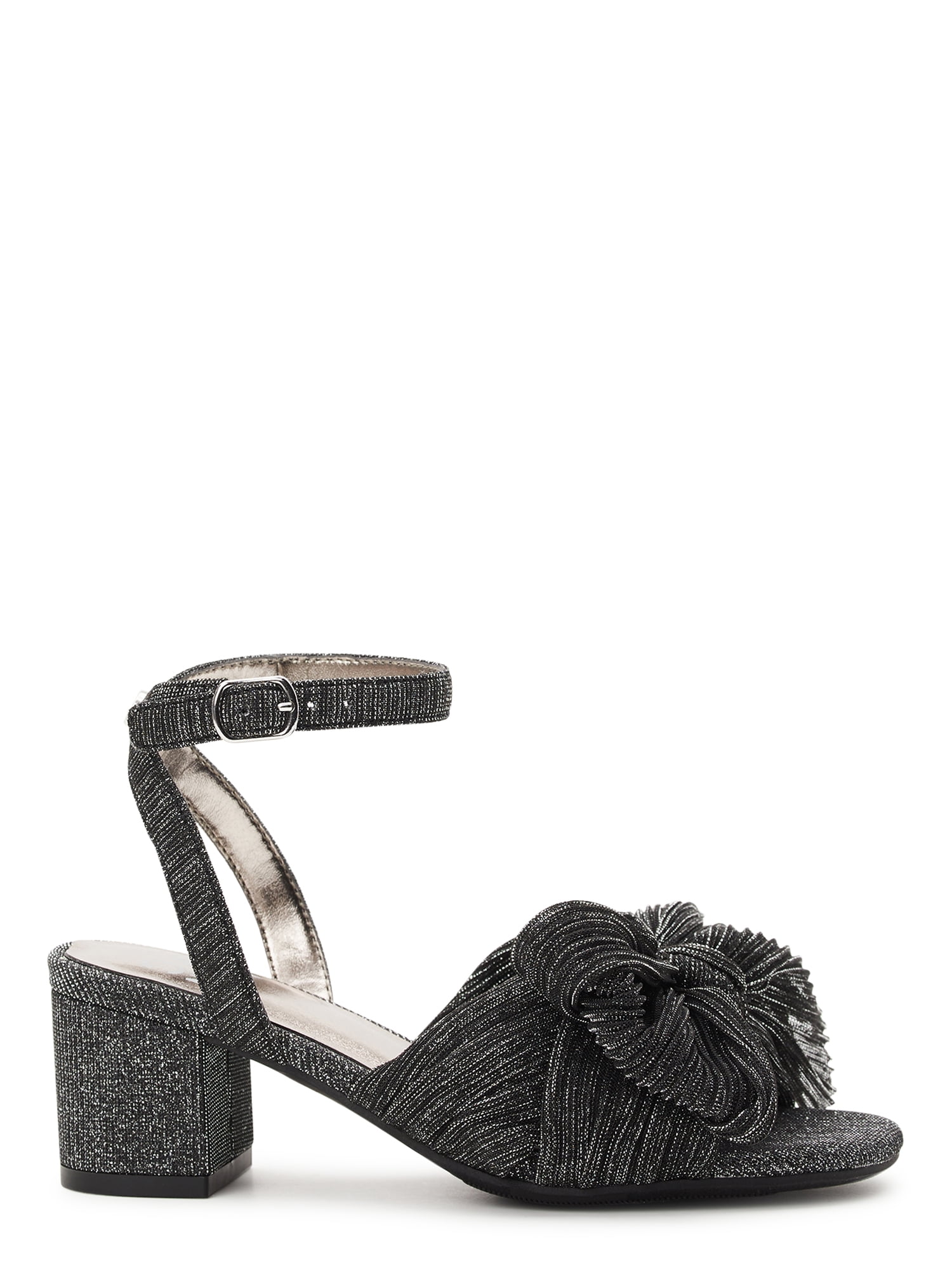 Madden NYC Little Girl & Big Girl Low Heel Dress Pump with Bow, Sizes 13-5