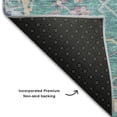 thumbnail image 7 of Dalyn Rugs Premium Machine Washable Mayfield AMF1154 Teal 9' x 12' Rug, 7 of 7
