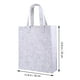 thumbnail image 3 of 1pc Bolsa de compras Bolso de fieltro Bolsa de almacenamiento Bolsa de mano Bolsa de almacenamiento simple, 3 of 7