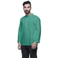 thumbnail image 5 of Atasi Long Sleeve Kurta For Men Solid Mandarin Collar Ethnic Shirt, 5 of 6