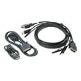 thumbnail image 2 of IOGEAR 10 ft. Dual View DVI, USB KVM Cable Kit with Audio (TAA), 2 of 2