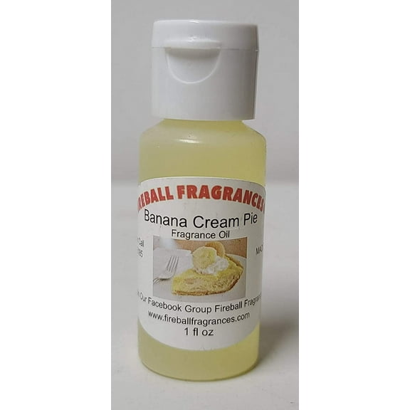 Banana Cream Pie Scented Oil by Fireball Fragrances 1 oz Bottle