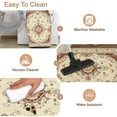thumbnail image 5 of Dowellia Rugs for Bedroom,3x5 Rug Ultra Soft Washable Rug, Non Slip Area Rug Indoor Entrance, Stain Resistant Rugs for Living Room Bedroom, Vintage Home Decor Area Rugs, Red, 5 of 6