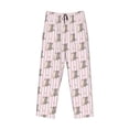 thumbnail image 2 of Fotbe Heart Cat Men's Pajama Pants,Sleepwear Pants,Pj Bottoms Drawstring And Pockets-Small, 2 of 7