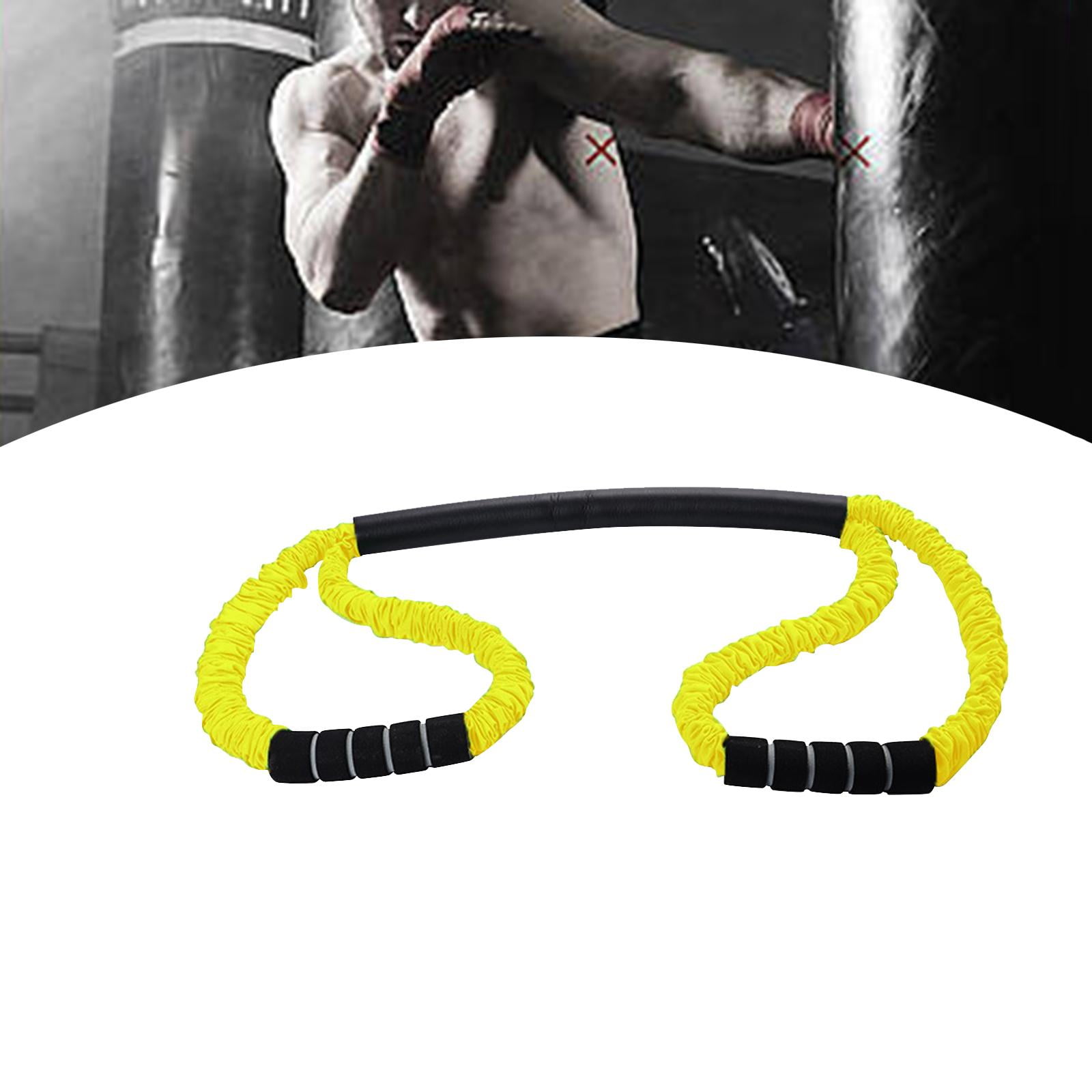 Boxing Resistance Band Elastic Resistance Bands Chest Expander for Shadow Boxing Yellow 15lb
