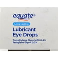 Equate Long Lasting Lubricant Eye Drops, Moisturizing, 0.5 oz, 2 Pk