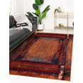 thumbnail image 4 of Rugs.com Hyacinth Collection Rug – 8' x 11' Orange Medium Rug Perfect For Living Rooms, Large Dining Rooms, Open Floorplans, 4 of 9