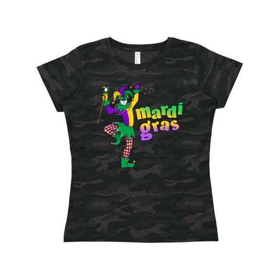 Inktastic Mardi Gras jester celebration Women's T-Shirt