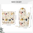thumbnail image 3 of Sikiie Cartoon Chickens Oven Mitts and Pot Holders Set, Kitchen Oven Glove High Heat Resistant with Non-Slip Silicone Surface for Cooking, 3 of 7