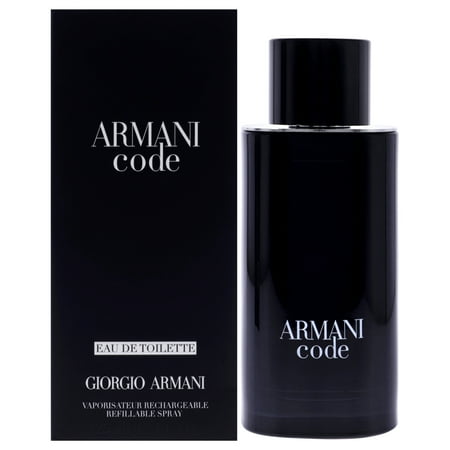 Giorgio Armani Armani Code , 4.2 oz EDT Spray (Refillable)