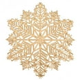 thumbnail image 2 of Hariumiu Decorative Placemat Table Placemat Set Non-slip Heat Insulated Decorative Snowflake Design Kitchen Supplies for Dining Table Decoration Non-slip Table, 2 of 10