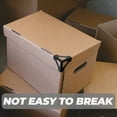 thumbnail image 5 of 100 Pcs Carton Corner Protector Child Packing Guard Plastic Protectors, 5 of 5