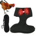 thumbnail image 4 of Hen Pet Vest, Breathable Nylon Webbing Adjustable Chicken Harness Comfortable  For Hen For Roosters S,M, 4 of 8