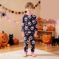 thumbnail image 2 of Leey-World Toddler Halloween Pajamas Boy Kids Pajamas Sets Boys Girls 2-Piece Sleepwear Set Cotton Long Sleeve Casual Kids, 2 of 9