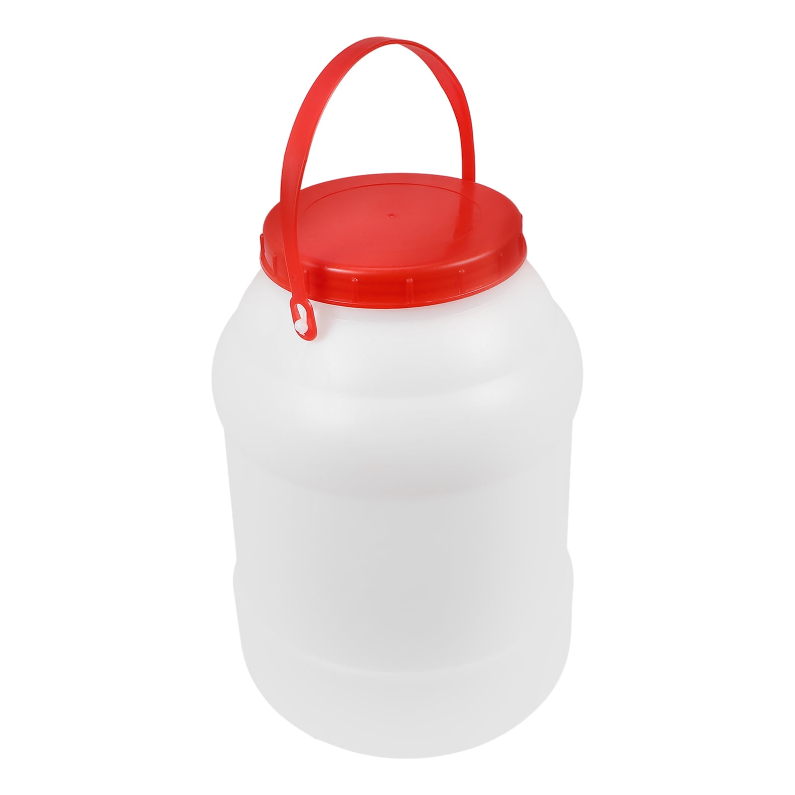 Raindrops White HDPE Water Storage Barrel with Thick Wall for Outdoor Use 12L