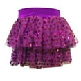 thumbnail image 4 of FAOWME Child Primary School Girls Mesh Cloth Sequin Skirt Short Skirt Dark 2-8years, 4 of 4