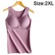 thumbnail image 2 of Chaleco de ropa interior térmica para mujer Camisola sin mangas cálida Chaleco de encaje equipado con sujetador para mujer - Rosa, 2 of 5