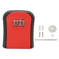 thumbnail image 2 of Combination Lock Box Key Lock Box Combination Lock Box Wall Mounted Waterproof Lock Box Inside And Outside Key Storage Box Combination Padlocks, 2 of 7