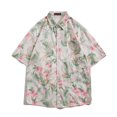 thumbnail image 2 of DDAPJ pyju Big and Tall Hawaiian Shirt for Men Short Sleeve Casual Button Down Shirt Summer Tropical Beach Aloha Shirts Men Hawaii Party Shirt Limited Time Sales Multicolor XXXL, 2 of 8