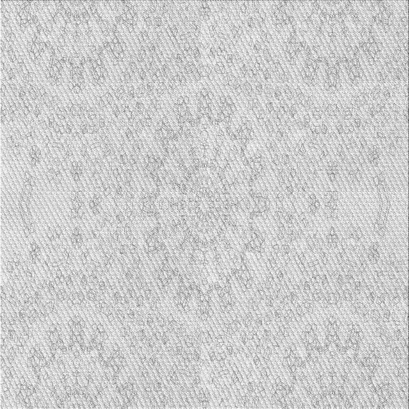 Ahgly Company Indoor Square Patterned Gray Cloud Gray Area Rugs, 8' Square