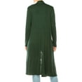 thumbnail image 4 of Women's Casual Relexed Fit Side Pockets Long Cardigan, 4 of 4