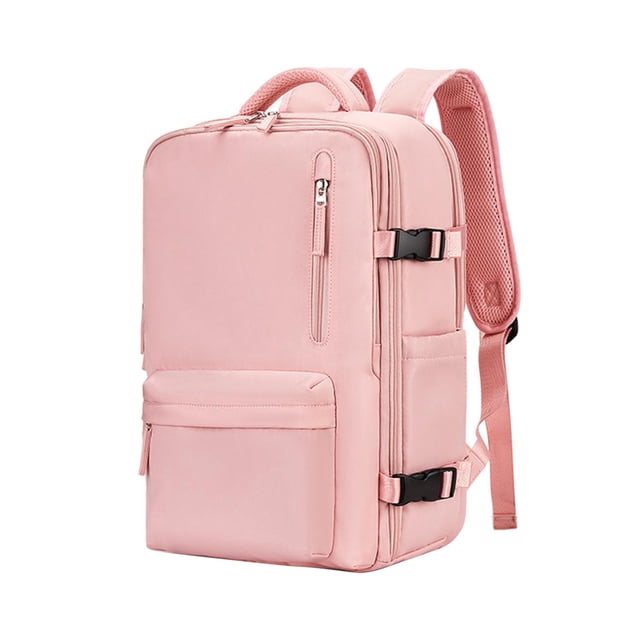 Mochila de viaje Sunnimix Mochila impermeable para gimnasio Bolsa de computadora rosa
