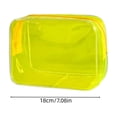thumbnail image 3 of XINGAG Makeup Bag, Clear Cosmetic Bag, Zippered Toiletry Carry Pouch, Transparent Organizer Case for Makeup and Toiletries, Multipurpose Storage Bag for Travel, Bathroom and Daily Organization, 3 of 6