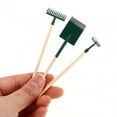 thumbnail image 6 of 3Pcs 1/12 Miniature Dollhouse Gardening Tools Miniature Garden Tools Set for Boy Green, 6 of 8