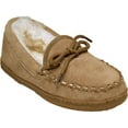 thumbnail image 2 of Old Friend Footwear Children's Cinch Tie Loafer Moccasins 461128 (C8) Chestnut, 2 of 2