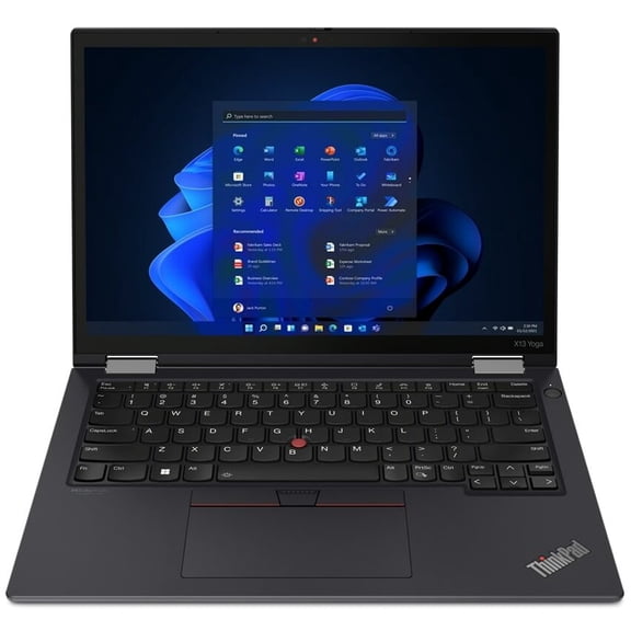 Restored Lenovo ThinkPad X13 Yoga Gen 3 13.3" WUXGA Touch Intel Core i5-1245U 1.60 GHz 16GB 256GB SSD Intel Iris Xe Windows 11 Pro Laptop, Black (Refurbished)